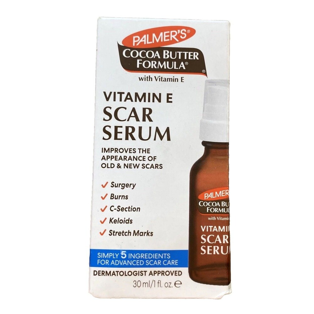 Palmers Cocoa Butter Formula Scar Serum with Vitamin E Reduces Scars 1.0 fl oz